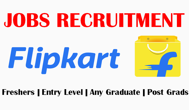 Flipkart Career Opportunities For Freshers Entry Level Experienced